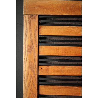 栗と鉄の格子戸　L1041 