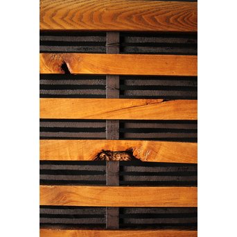 栗と鉄の格子戸　L1041 