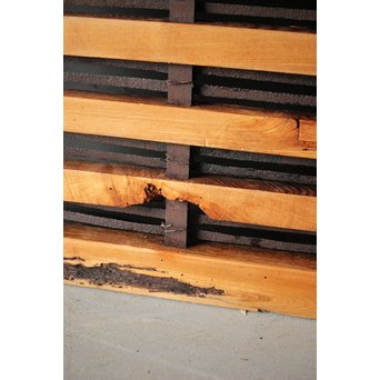 栗と鉄の格子戸　L1041 