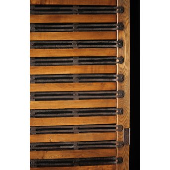 栗と鉄の格子戸　L1041 