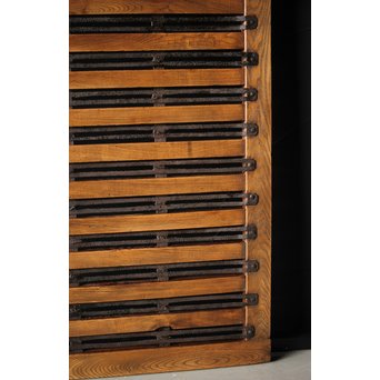 栗と鉄の格子戸　L1041 