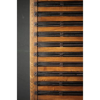 栗と鉄の格子戸　L1041 