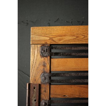 栗と鉄の格子戸　L1041 