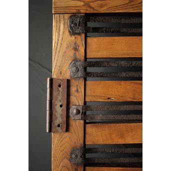 栗と鉄の格子戸　L1041 