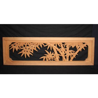 井波 中型竹木彫欄間　R0076 