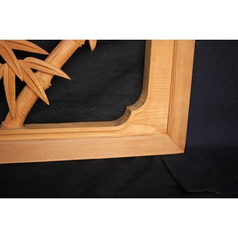 井波 中型竹木彫欄間　R0076 