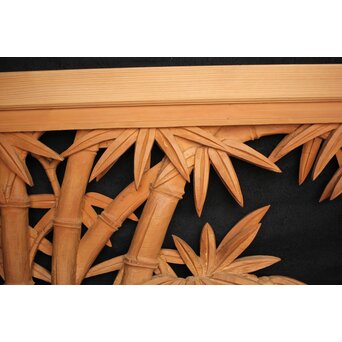 井波 中型竹木彫欄間　R0076 