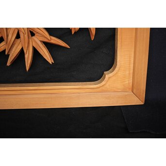 井波 中型竹木彫欄間　R0076 