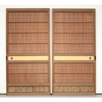 神代杉の高級簀戸 4枚1組　F237Y 