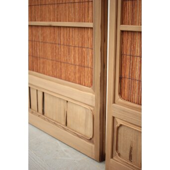 神代杉の高級簀戸 4枚1組　F237Y 