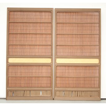 神代杉の高級簀戸 4枚1組　F237Y 