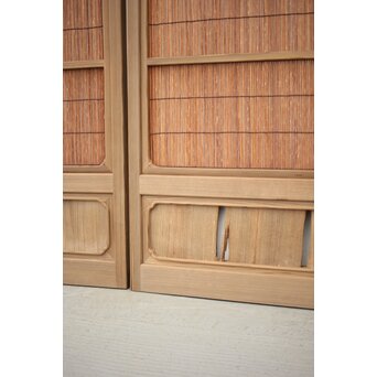 神代杉の高級簀戸 4枚1組　F237Y 