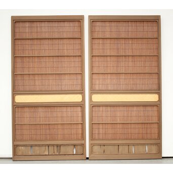 神代杉の高級簀戸 4枚1組　F237Y 