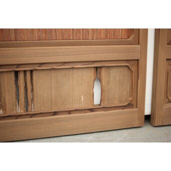 神代杉の高級簀戸 4枚1組　F237Y 