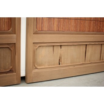 神代杉の高級簀戸 4枚1組　F237Y 