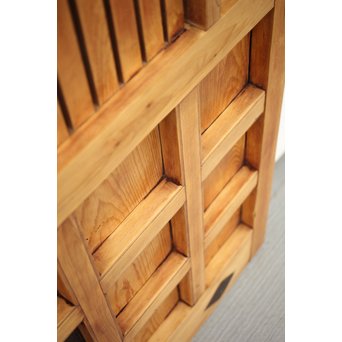 白木格子蔵戸　W020Y 