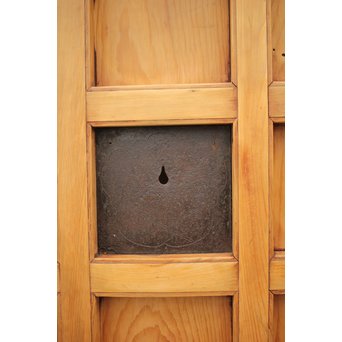 白木格子蔵戸　W020Y 