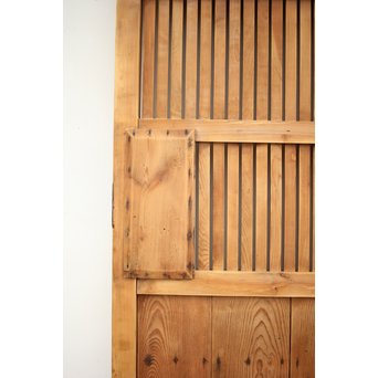 白木格子蔵戸　W020Y 