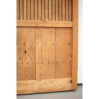 白木格子蔵戸　W020Y 