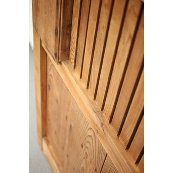 白木格子蔵戸　W020Y 