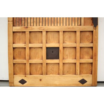 白木格子蔵戸　W020Y 