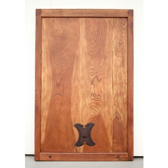 総欅板蔵戸　W018