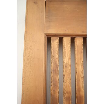 白木格子蔵戸　W019 