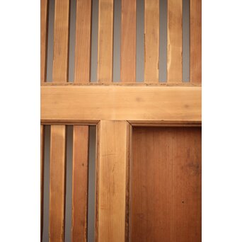 白木格子蔵戸　W019 