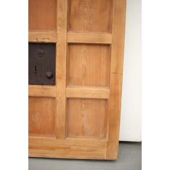 白木格子蔵戸　W019 