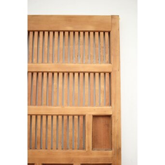 白木格子蔵戸　W019 