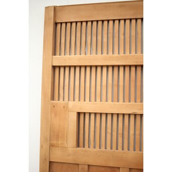 白木格子蔵戸　W019 