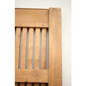 白木格子蔵戸　W019 