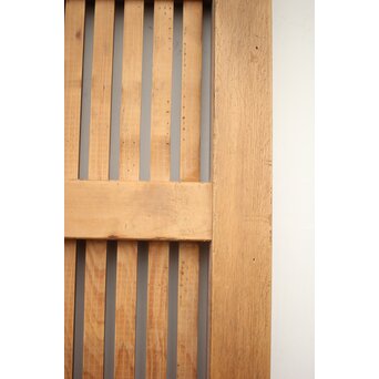 白木格子蔵戸　W019 