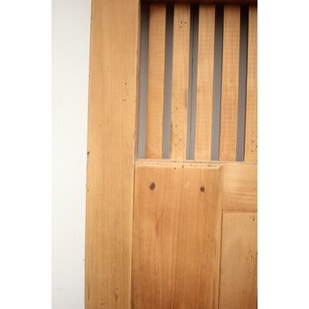 白木格子蔵戸　W019 