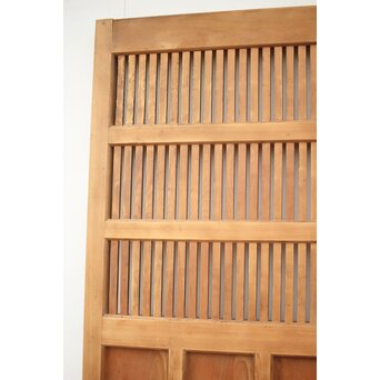 白木格子蔵戸　W019 