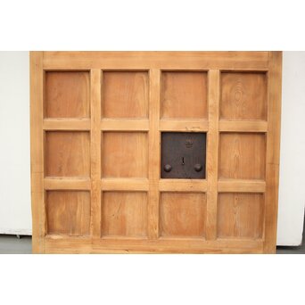 白木格子蔵戸　W019 