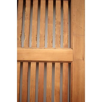 白木格子蔵戸　W019 