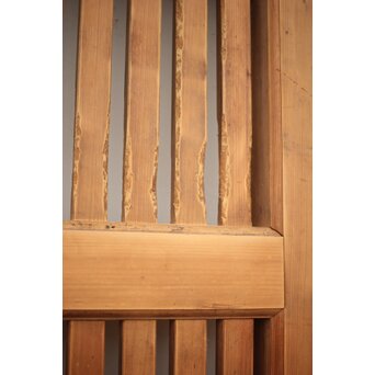 白木格子蔵戸　W019 