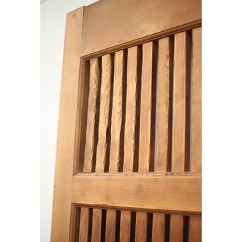 白木格子蔵戸　W019 