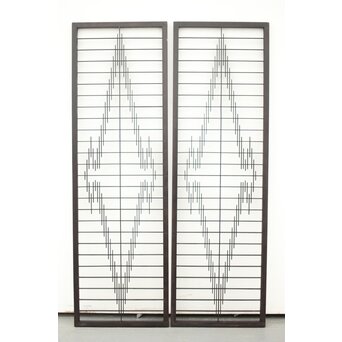 幾何学模様組子 2枚1組　R0078 