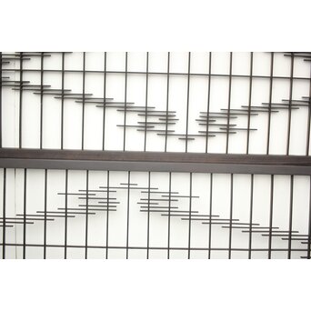 幾何学模様組子 2枚1組　R0078 