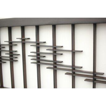 幾何学模様組子 2枚1組　R0078 