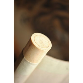 作者不明 紙本彩色掛軸 虎の図　Z244 