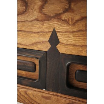 欅関西火鉢/瓶掛　X275 