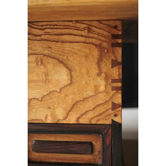 欅関西火鉢/瓶掛　X275 