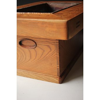 欅関西火鉢/瓶掛　X275 