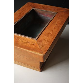 欅関西火鉢/瓶掛　X275 