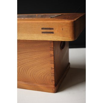 欅関西火鉢/瓶掛　X275 