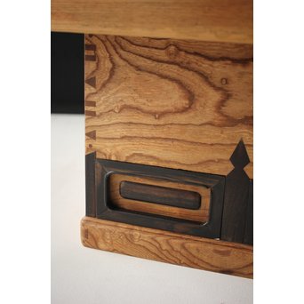 欅関西火鉢/瓶掛　X275 