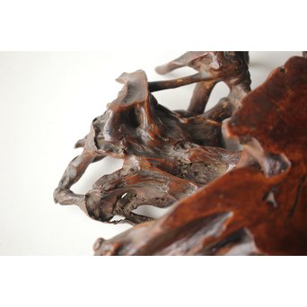 根木台 盆栽卓 木彫自然木　X276 